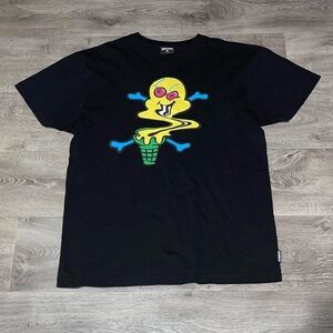 Icecream BBC Ice Cream Cones & Bones Heath Tee Black